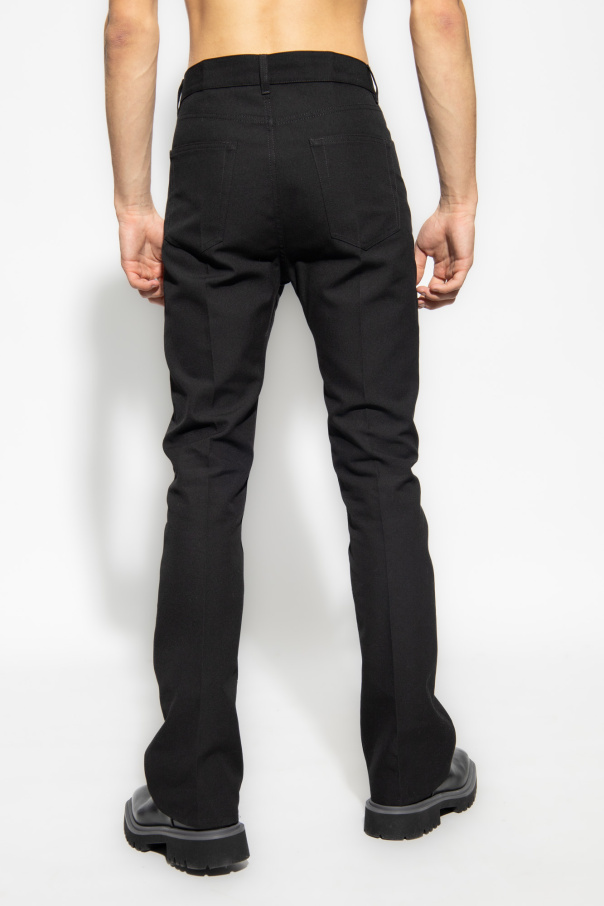 Rick Owens 'Rim Cut' waist-tied trousers | LUISA SPAGNOLI